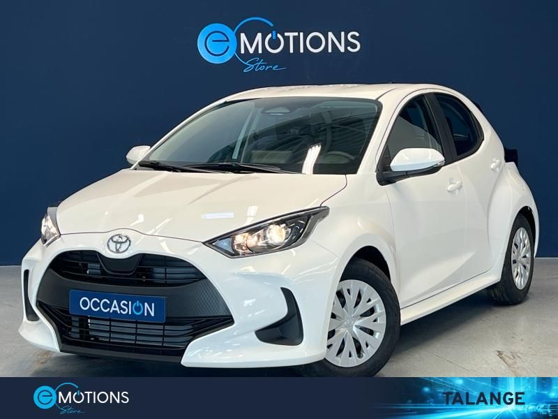 Théobald Occasion Toyota Yaris Citadine Hybride Blanc